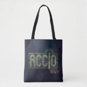 Jade Art Deco ACCIO™ Spell Graphic Tasche (Vorderseite)