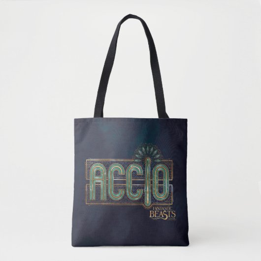 Jade Art Deco ACCIO™ Spell Graphic Tasche (Vorderseite)