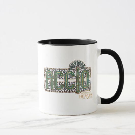 Jade Art Deco ACCIO™ Spell Graphic Tasse (Rechts)
