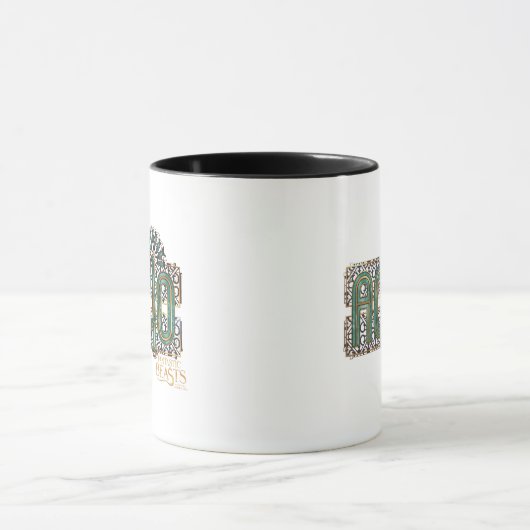 Jade Art Deco ACCIO™ Spell Graphic Tasse (Zentrum)