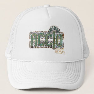 Jade Art Deco ACCIO™ Spell Graphic Truckerkappe