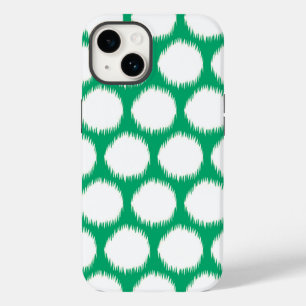 Jade Asian Moods Ikat Dots Case-Mate iPhone 14 Hülle