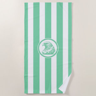 Jade Birdman Artifact Stripe Strandtuch