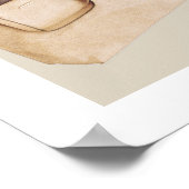 JADE Bohemisch Napa Weinroute Mendrisiotto Poster (Ecke)