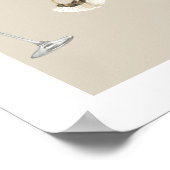 JADE Bohemisch Napa Weinroute Mendrisiotto Poster (Ecke)