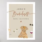 JADE Bohemisch Napa Weinroute Mendrisiotto Poster (Vorne)
