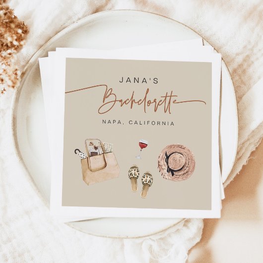 JADE Bohemisch Napa Weinroute Mendrisiotto Serviette