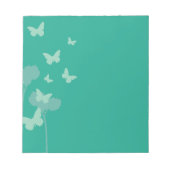 Jade Butterflies Notizblock (Vorderseite)