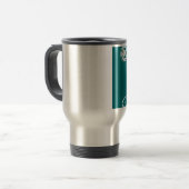 Jade Christmas Traum Reisebecher (Vorderseite Links)
