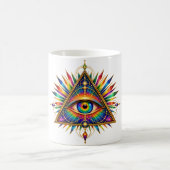 Jade Dawn Triangle Kaffeetasse (Mittel)