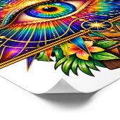 Jade Dawn Triangle Poster (Ecke)