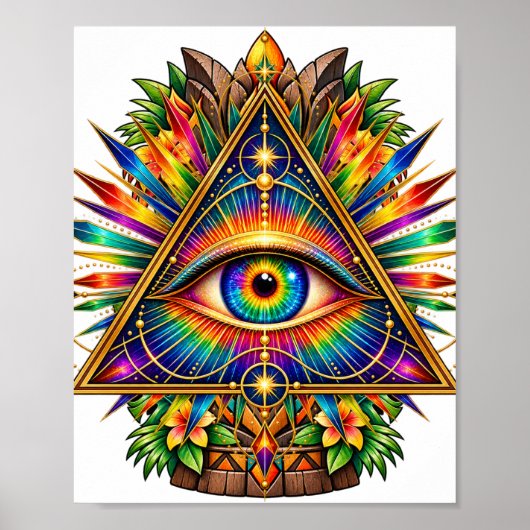 Jade Dawn Triangle Poster (Vorne)