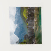 Jade-Drache-Schnee-Berg des blauer Mond-Tal-| Wandteppich (Vorderseite)