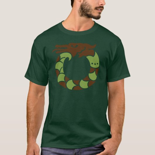 Jade-Drache T-Shirt (Vorderseite)
