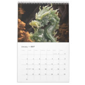 Jade-Drachen – Kalender 2026 (Jan 2027)