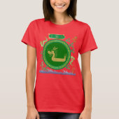 Jade-Drachen-Reise rot T-Shirt (Vorderseite)