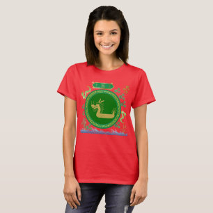 Jade-Drachen-Reise rot T-Shirt