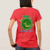 Jade-Drachen-Reise rot T-Shirt (Rückseite)