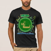 Jade-Drachen-Reise schwarz T-Shirt (Vorderseite)