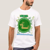 Jade-Drachen-Reise weiß T-Shirt (Vorderseite)