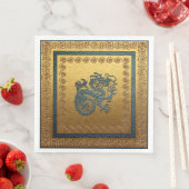 Jade Dragon Dinner Paper Napkins Serviette (Beispiel)