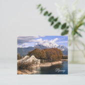 Jade Dragon Snow Mountain in Lijiang, China Postkarte (Stehend Vorderseite)