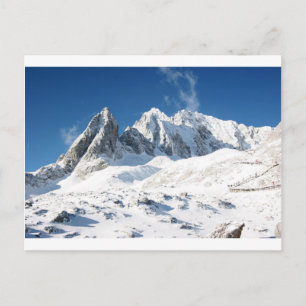 Jade Dragon Snowy Mountain Postcard Postkarte