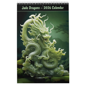 Jade Dragons – 2026 Calendar Kalender