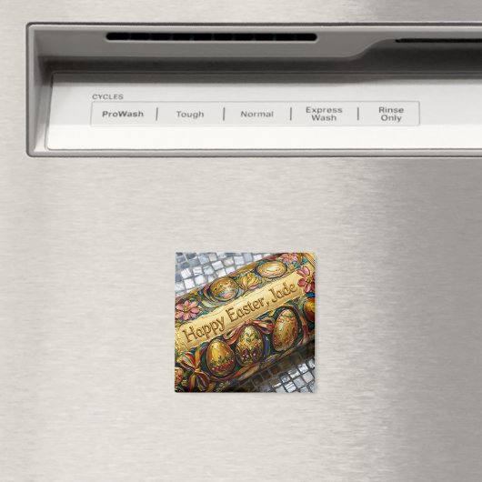 JADE ~ EASTER Egg Scroll ~ Magnet (In Situ (Geschirrspüler))