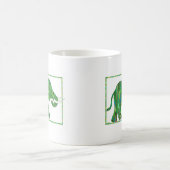 Jade-Elefant-Tasse Jerry grüne Kaffeetasse (Mittel)