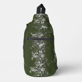 Jade-Garten-Schultertasche Crossbody Bag
