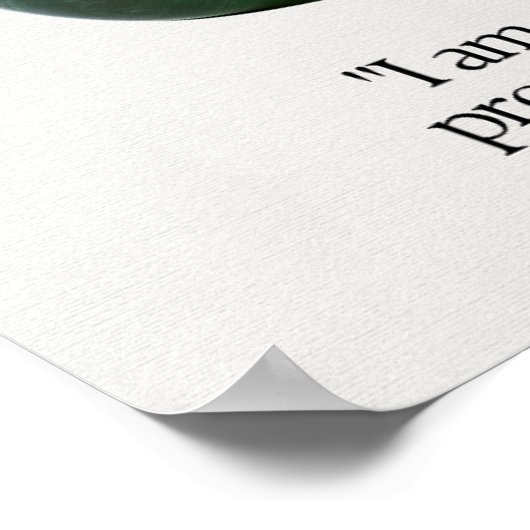 Jade Gem Crystal Meaning Card Poster (Ecke)