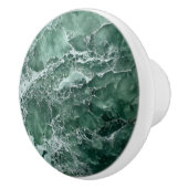 Jade Gem Pattern Keramikknauf (Rechts)