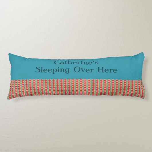 Jade Gemustert Seitenschläferkissen (Vorderseite)