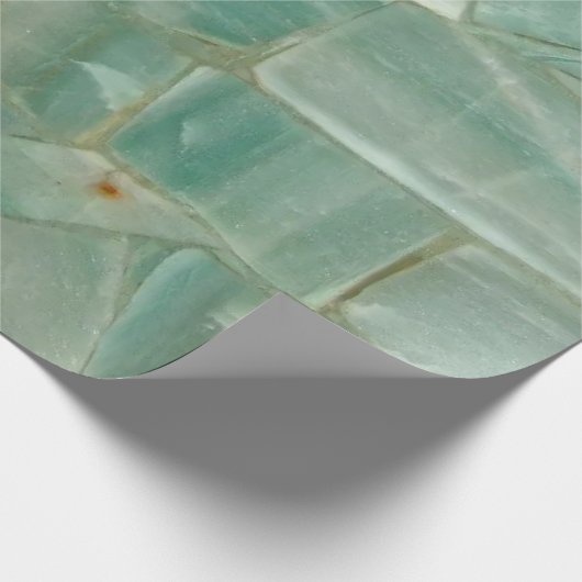 Jade Geschenkpapier (Ecke)