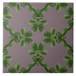 Jade-Gitter in staubigem Lila Fliese