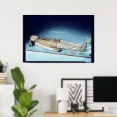 Jade Grabmal Anzug Poster (Heimbüro)