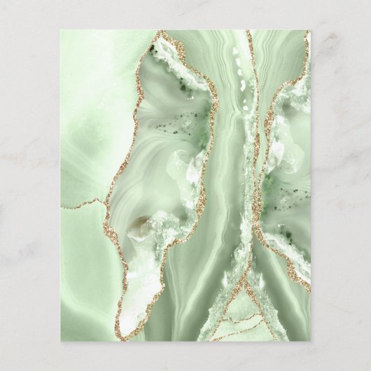 Jade Green agate Flyer (Hinten)
