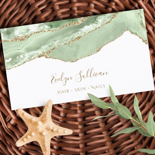 Jade Green Age Visitenkarte