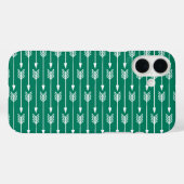 Jade Green Arrows Pattern Case-Mate iPhone Hülle (Rückseite (Horizontal))