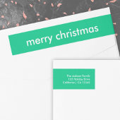 Jade Green Christmas | Vibrant Minimal Address