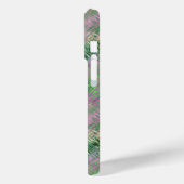 Jade Green Crystal Gel Pattern Case-Mate iPhone Hülle (Rückseite / Links)