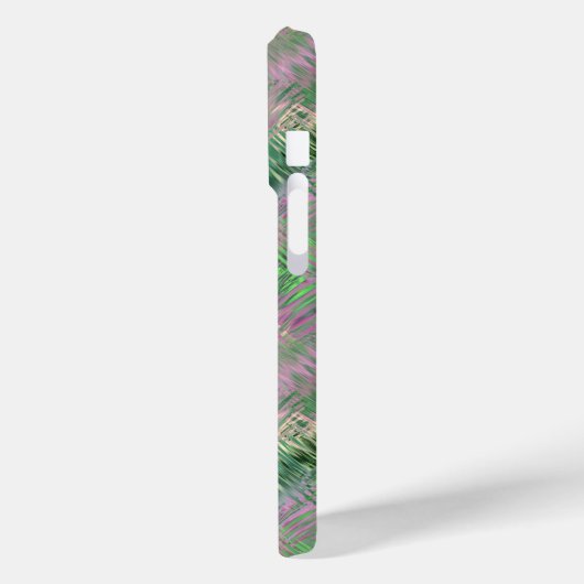 Jade Green Crystal Gel Pattern Case-Mate iPhone Hülle (Rückseite / Links)