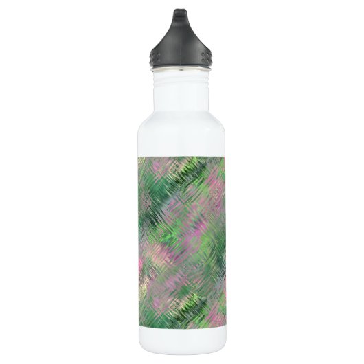 Jade Green Crystal Gel Pattern Edelstahlflasche (Rechts)
