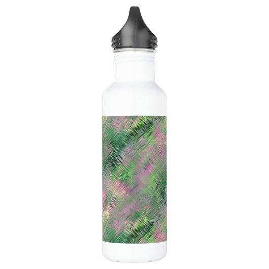 Jade Green Crystal Gel Pattern Edelstahlflasche (Links)