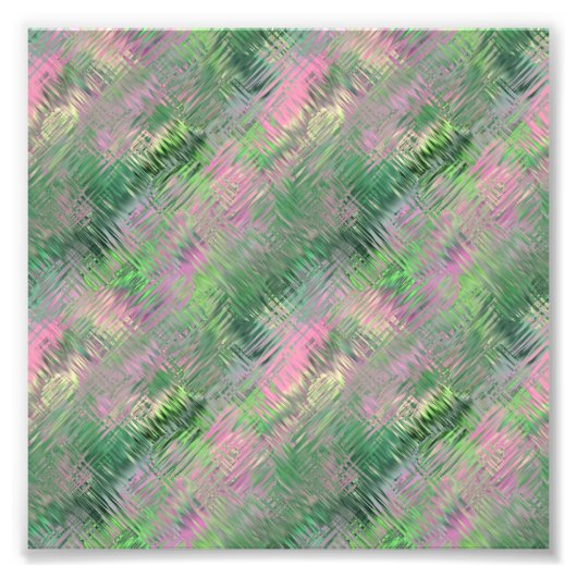 Jade Green Crystal Gel Pattern Fotodruck (Vorne)