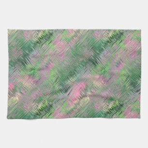 Jade Green Crystal Gel Pattern Handtuch
