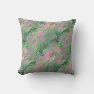 Jade Green Crystal Gel Pattern Kissen