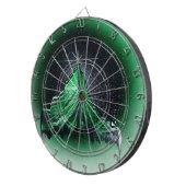 Jade Green Mountain Moon Dartscheibe (Vorderseite rechts)