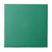 Jade Green Solid Color Tile Fliese (Vorderseite)